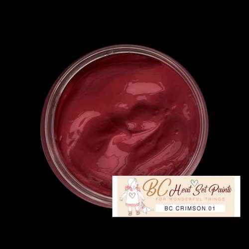 BC Heat Set Paint - Crimson 01
