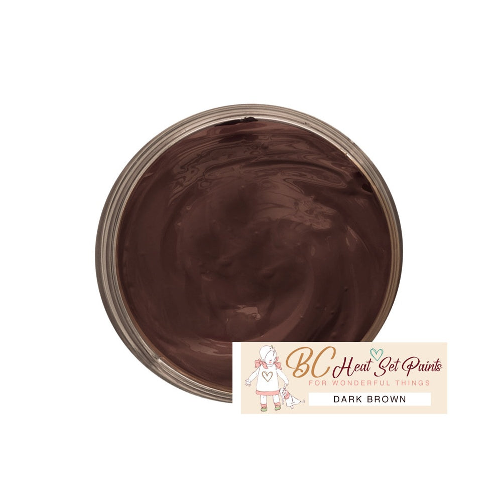 BC Heat Set Paint - Dark Brown (10g)