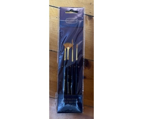 Brushes: Boldmere Paint Brush - Ultra Fine (Pack of 4) 2