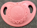 Precious Vintage Pacifier: Rose Pink