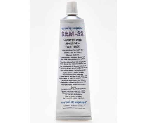 SAM - Silicone Art Materials: SAM-32 Silicone Adhesive & Paint Base