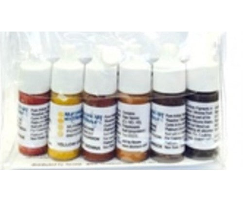 SAM - Silicone Art Materials:  Earth Colours - 6 Colours
