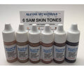 SAM - Silicone Art Materials: Skin Tone - 6 Colours