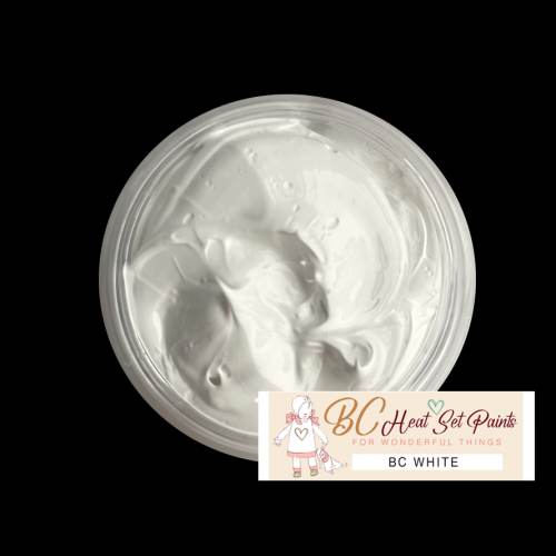 BC Heat Set Paints - White  (10 gram)
